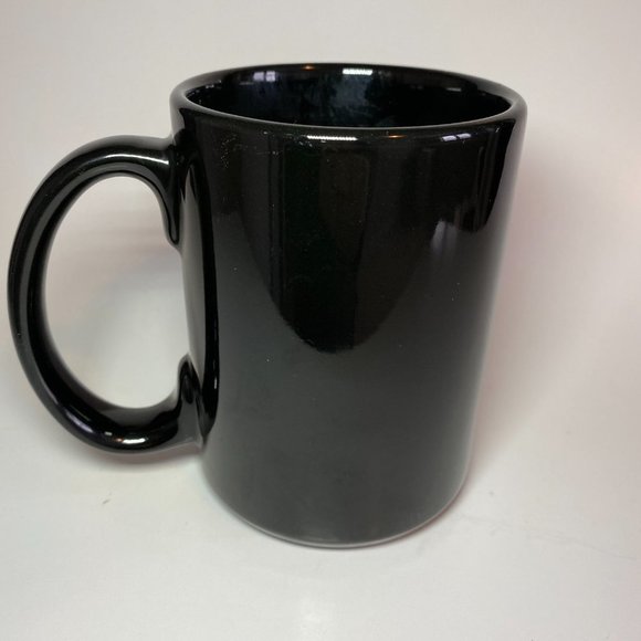 Medieval Times Dinner & Tournament Coffee Cup Mug Ceramic Black & Gold - Picture 4 of 6